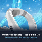 BreezeLoop Neck AC — wear real cooling, ice-cold in 3 seconds, 90-day money-back, free US shipping