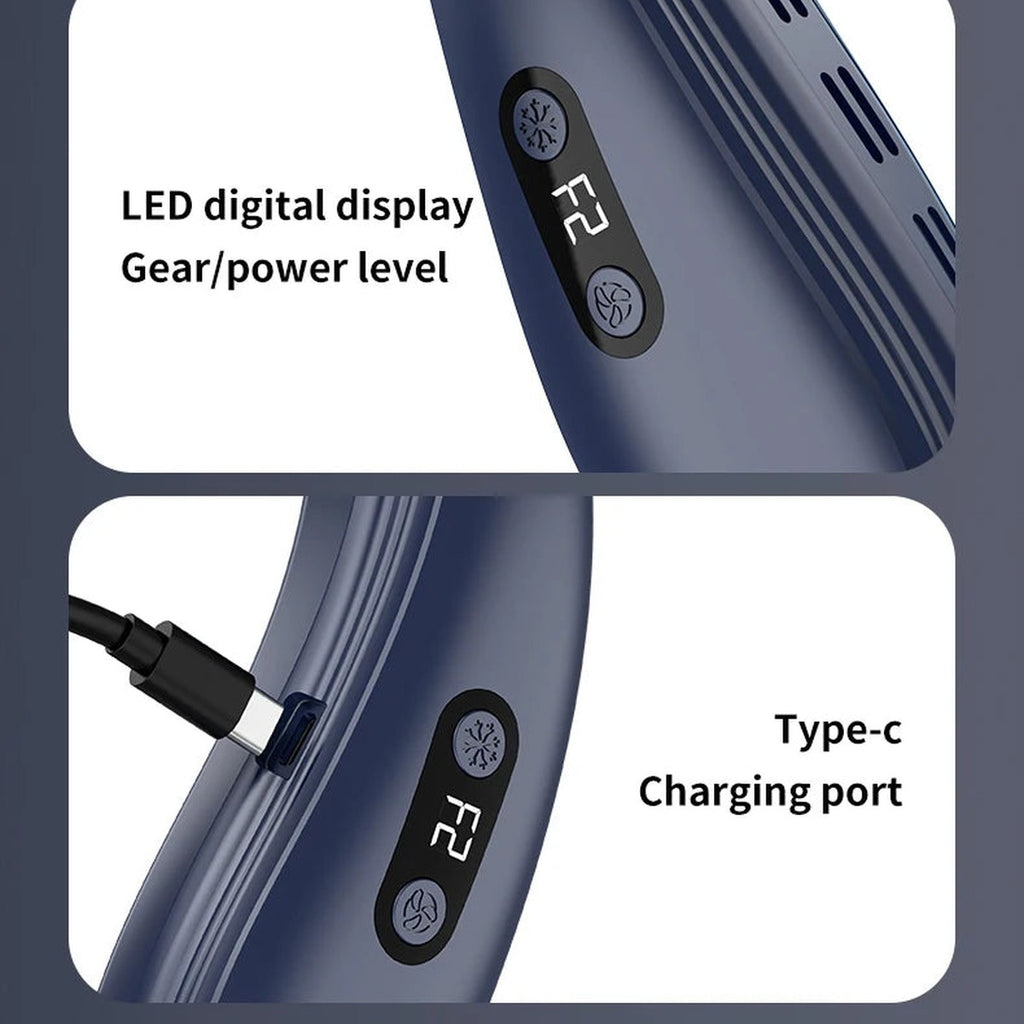 LED display + Type-C fast charging