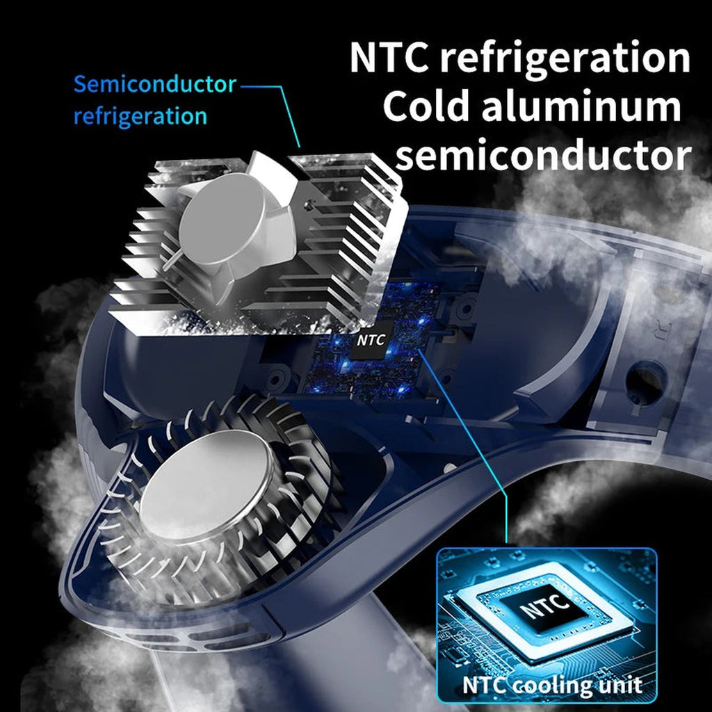 NTC semiconductor refrigeration — real cooling, not just air