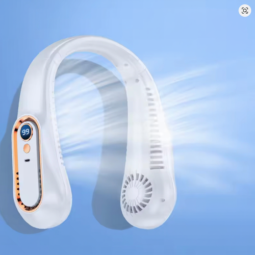 BreezeLoop™ 3-Pack — Hands-Free Bladeless Neck Fan (Save $60)